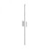 Vega 36-in Brushed Nickel LED Wall Sconce (461|WS10336-BN)