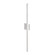 Vega 36-in Brushed Nickel LED Wall Sconce (461|WS10336-BN)