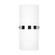 Harrow 13-in Chrome Dimmable LED Wall Sconce (461|WS3413-CH)