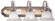 3 Light Polished Chrome & PB Bath Light (108|1003-52)