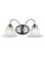2 Light Polished Chrome Bath Light (108|1532-05)