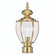 1 Light PB Outdoor Post Lantern (108|2009-02)