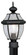 1 Light Black Outdoor Post Lantern (108|2153-04)