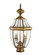 2 Light AB Outdoor Post Lantern (108|2254-01)