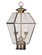 2 Light AB Outdoor Post Lantern (108|2284-01)