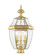 3 Light PB Outdoor Post Lantern (108|2354-02)