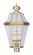 4 Light PB Outdoor Post Lantern (108|2368-02)