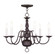 6 Light Bronze Chandelier (108|5006-07)