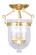 3 Light Polished Brass Ceiling Mount (108|5061-02)