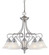 5 Light Brushed Nickel Chandelier (108|6135-91)