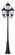 4 Light Bronze Outdoor 4 Head Post (108|7557-07)