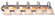 5 Light Polished Chrome & PB Bath Light (108|1005-52)