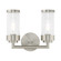 2 Lt Brushed Nickel Bath Vanity (108|10362-91)