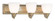 3 Light Antique Brass Bath Light (108|10503-01)