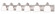 6 Light Brushed Nickel Bath Light (108|10506-91)