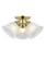 3 Light Polished Brass Ceiling Mount (108|1358-02)
