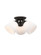 3 Light Bronze Ceiling Mount (108|13664-07)