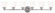 6 Light Polished Chrome Bath Light (108|13666-05)