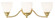 3 Light Polished Brass Bath Light (108|13673-02)