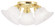 3 Light Polished Brass Ceiling Mount (108|1529-02)
