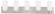 5 Light Brushed Nickel Bath Light (108|16375-91)