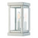 1 Lt BN Outdoor Wall Lantern (108|20701-91)