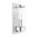 2 Lt Polished Chrome Outdoor Wall Lantern (108|20722-05)