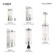 3 Lt Polished Chrome Outdoor Wall Lantern (108|20724-05)