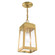 1 Lt Satin Brass Outdoor Pendant Lantern (108|20854-12)