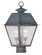 2 Light Charcoal Outdoor Post Lantern (108|2166-61)