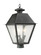 3 Light Charcoal Outdoor Post Lantern (108|2169-61)