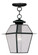 1 Light Black Outdoor Chain Lantern (108|2183-04)