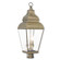 3 Light Antique Brass Post-Top Lantern (108|2594-01)
