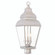 3 Light Brushed Nickel Post-Top Lantern (108|2594-91)