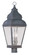 3 Light Charcoal Outdoor Post Lantern (108|2606-61)