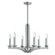 6 Lt BN Chandelier (108|40056-91)