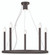 5 Light + 1 Light Bronze Chandelier (108|40245-07)