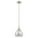 1 Lt Brushed Nickel Mini Pendant (108|40645-91)
