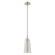 1 Lt Brushed Nickel Mini Pendant (108|40647-91)
