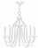 5 Light Antique White Chandelier (108|40795-60)