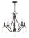 5 Light English Bronze Chandelier (108|40845-92)
