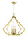 5 Light Antique Brass Chandelier (108|40925-01)