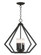 5 Light Bronze Chandelier (108|40925-07)