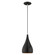 1 Lt Shiny Black Mini Pendant (108|41171-68)