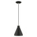 1 Lt Black Mini Pendant (108|41177-04)