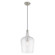 1 Lt Brushed Nickel Mini Pendant (108|41237-91)