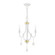 3 Lt White Mini Chandelier (108|41273-03)