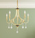 5 Lt Polished Brass Chandelier (108|41275-02)