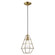1 Lt Antique Brass Mini Pendant (108|41322-01)