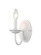 1 Light White Wall Sconce (108|4151-03)